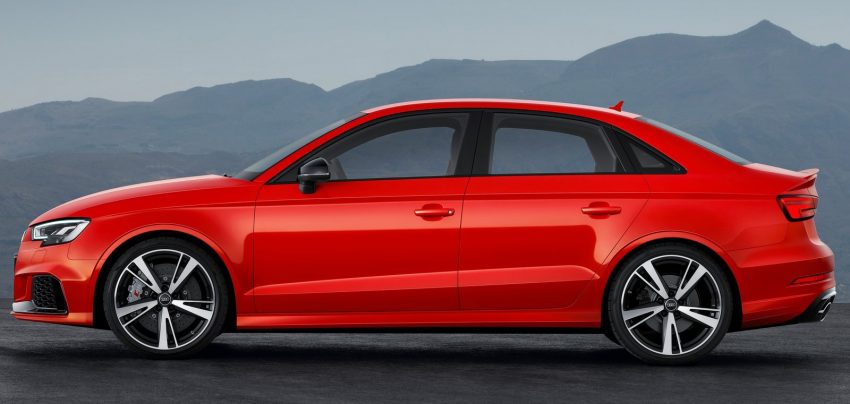全新Audi RS3 Sedan面世，400hp输出，零百加速4.1秒！ 8785