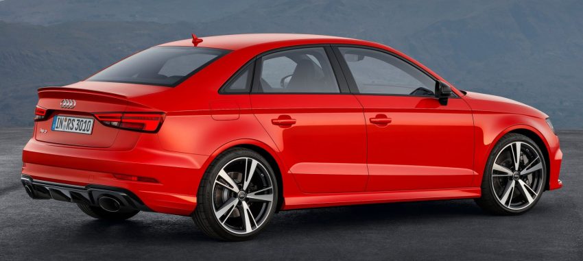 全新Audi RS3 Sedan面世，400hp输出，零百加速4.1秒！ 8786