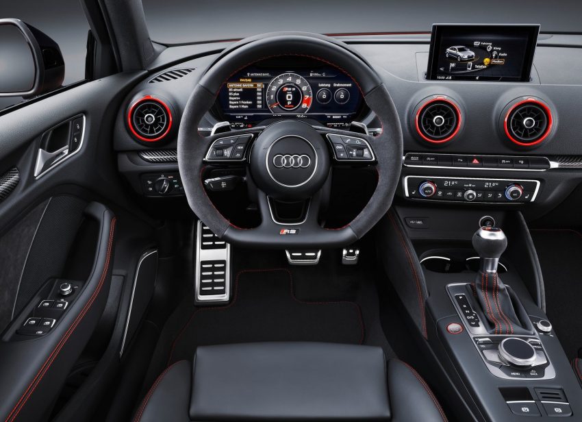 全新Audi RS3 Sedan面世，400hp输出，零百加速4.1秒！ 8787