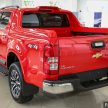 Chevrolet Colorado 小改款规格配备确认，RM95k起。