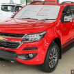 小改款 Chevrolet Colorado 开放预订，价格从RM95k起！