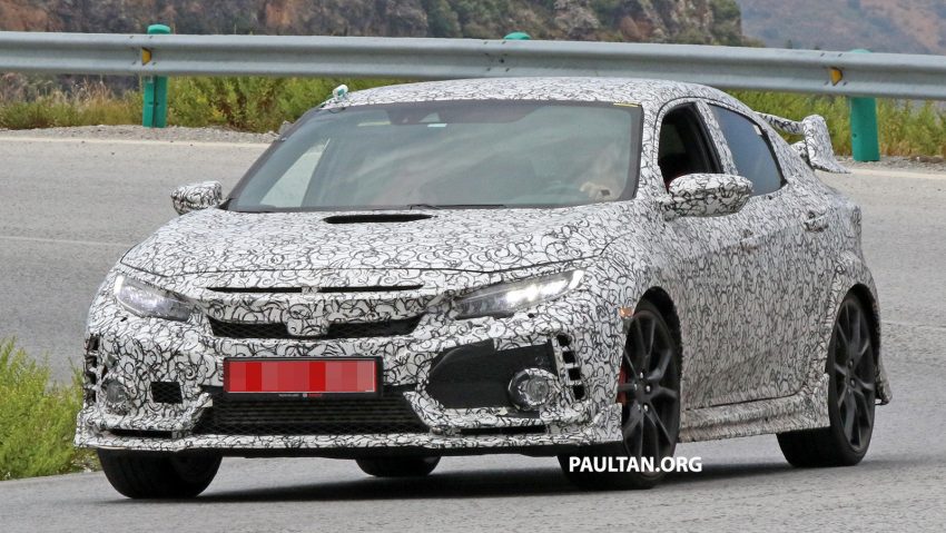 新一代 Honda Civic Type R 欧洲测试，距离面世不远了？ 6203