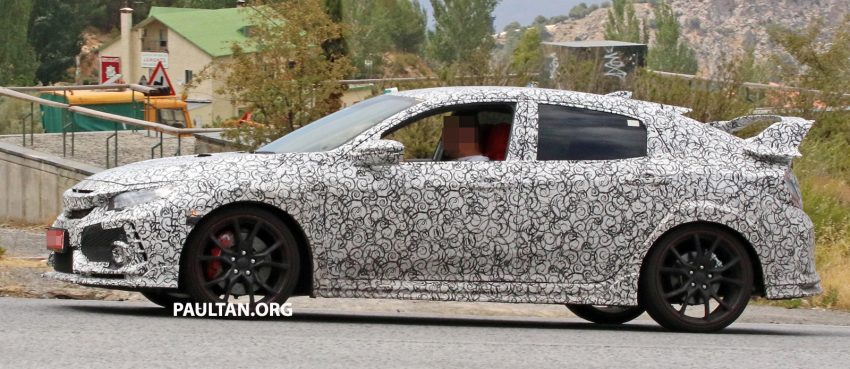 新一代 Honda Civic Type R 欧洲测试，距离面世不远了？ 6205