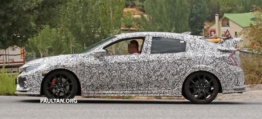 新一代 Honda Civic Type R 欧洲测试，距离面世不远了？ 6206