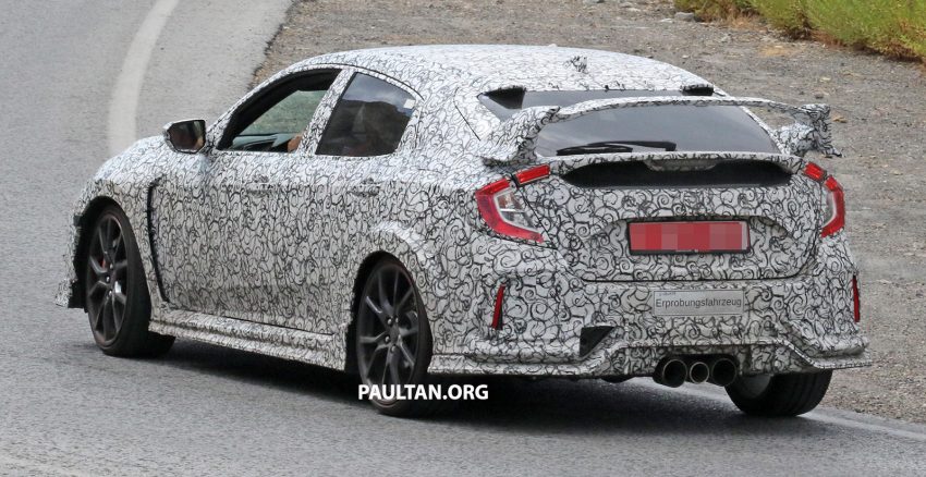 新一代 Honda Civic Type R 欧洲测试，距离面世不远了？ 6209