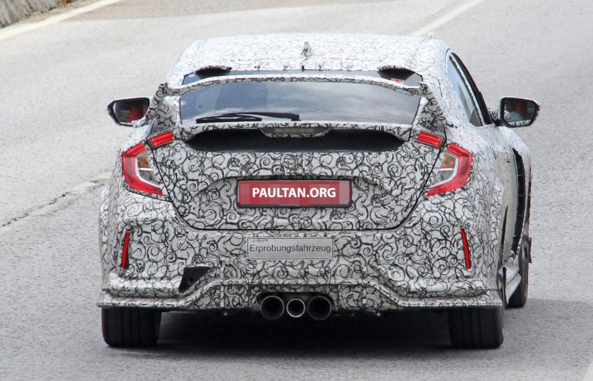 新一代 Honda Civic Type R 欧洲测试，距离面世不远了？ 6211