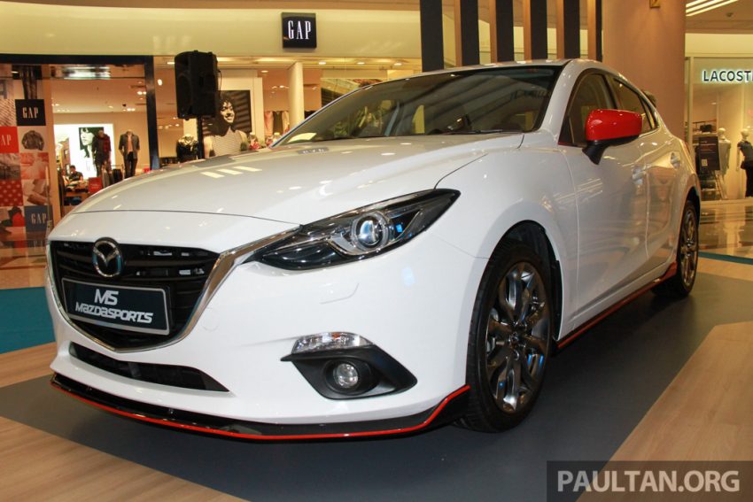 Mazda 3 Hatchback专属Mazdasport套件，价格RM9.9k! 8559