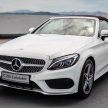 Mercedes-Benz SLC小改与C-Class Cabriolet本地面市！