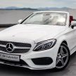 Mercedes-Benz SLC小改与C-Class Cabriolet本地面市！