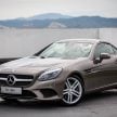 Mercedes-Benz SLC 180，入门敞篷跑车，搭载1.6引擎。