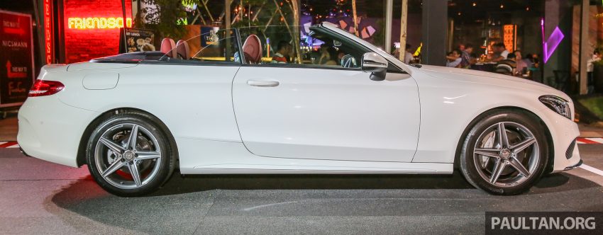Mercedes-Benz SLC小改与C-Class Cabriolet本地面市！ 8626