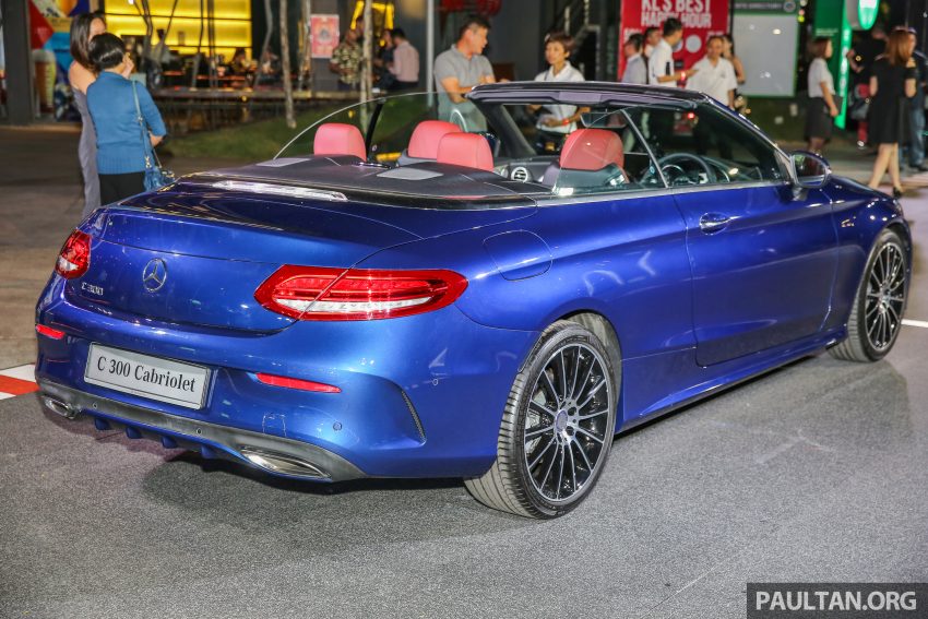Mercedes-Benz SLC小改与C-Class Cabriolet本地面市！ 8648