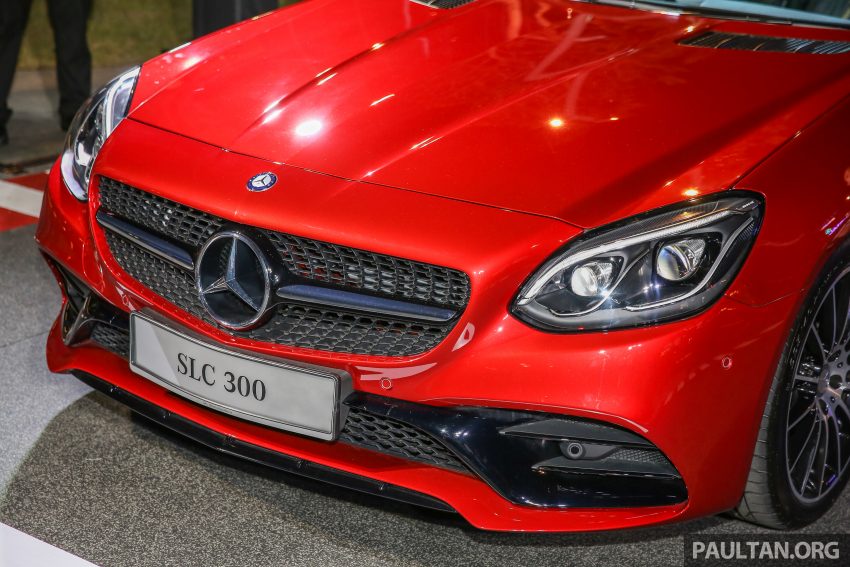 Mercedes-Benz SLC小改与C-Class Cabriolet本地面市！ 8685