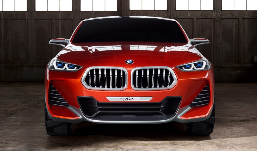 BMW X2 Concept 巴黎国际车展发布，距离量产不远了？ 8874