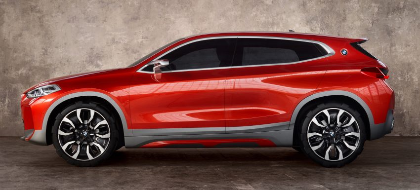BMW X2 Concept 巴黎国际车展发布，距离量产不远了？ 8879
