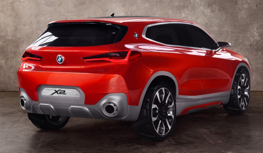 BMW X2 Concept 巴黎国际车展发布，距离量产不远了？ 8880