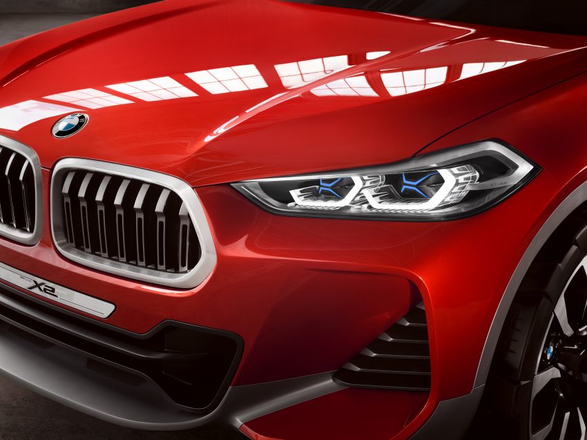 BMW X2 Concept 巴黎国际车展发布，距离量产不远了？ 8883