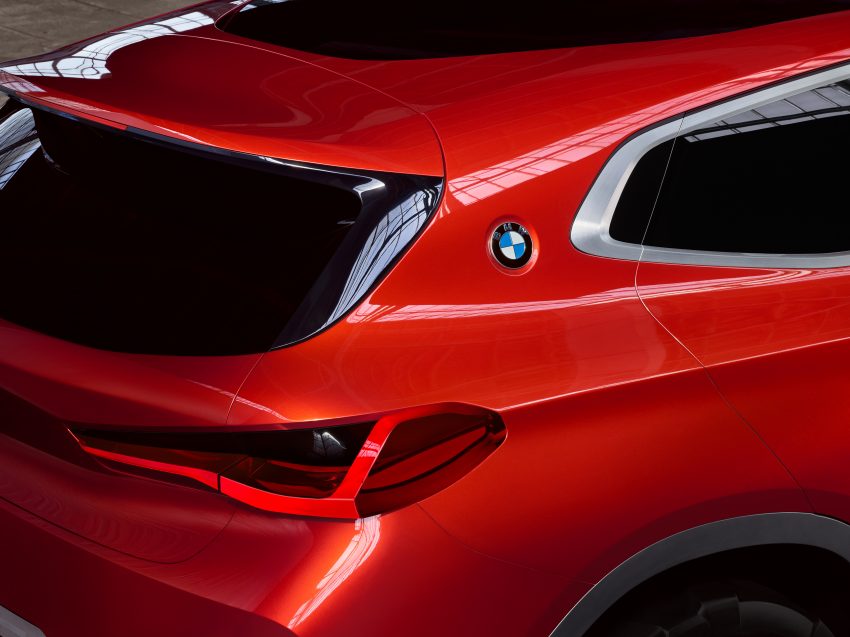 BMW X2 Concept 巴黎国际车展发布，距离量产不远了？ 8888