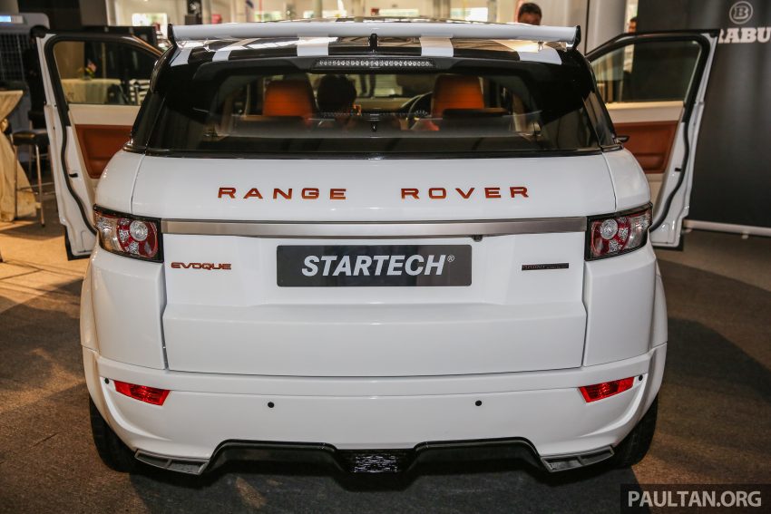 Range Rover Evoque专属STARTECH改装套件面市，全套价格RM56k，包含原厂提供的3年或10万公里保固服务。 5659
