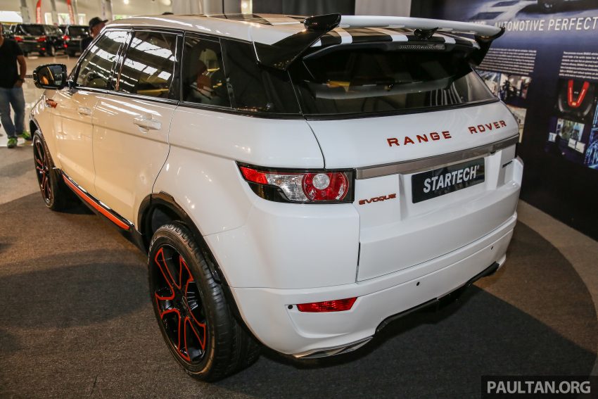 Range Rover Evoque专属STARTECH改装套件面市，全套价格RM56k，包含原厂提供的3年或10万公里保固服务。 5660