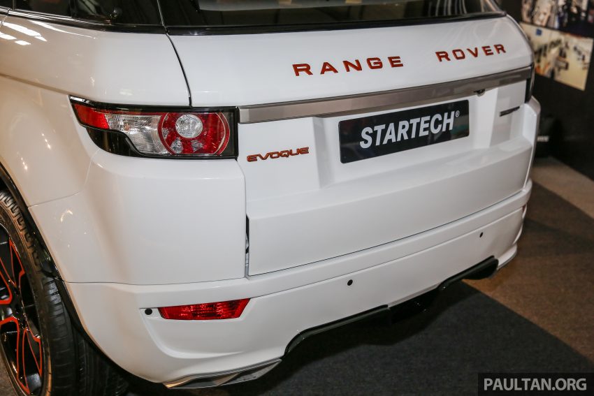 Range Rover Evoque专属STARTECH改装套件面市，全套价格RM56k，包含原厂提供的3年或10万公里保固服务。 5661