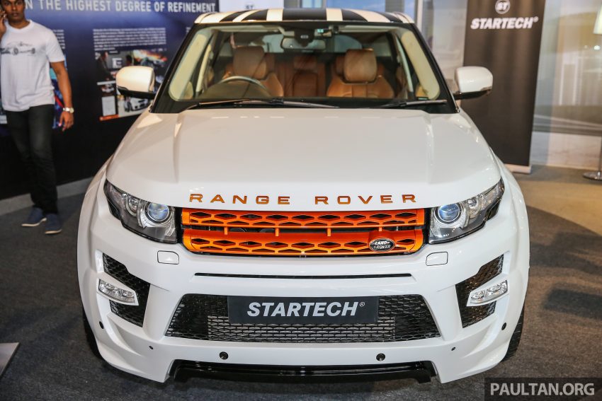 Range Rover Evoque专属STARTECH改装套件面市，全套价格RM56k，包含原厂提供的3年或10万公里保固服务。 5647