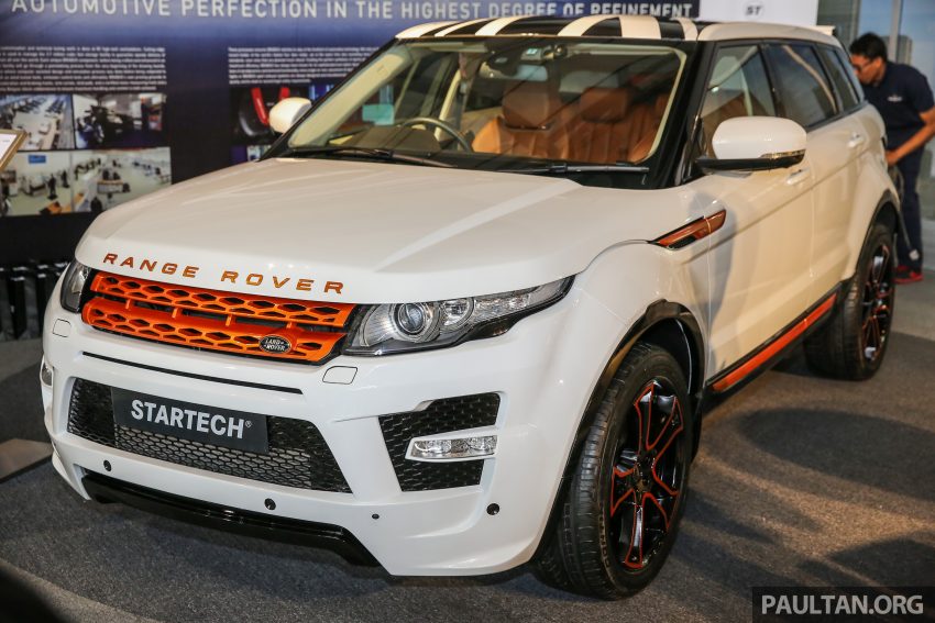 Range Rover Evoque专属STARTECH改装套件面市，全套价格RM56k，包含原厂提供的3年或10万公里保固服务。 5648