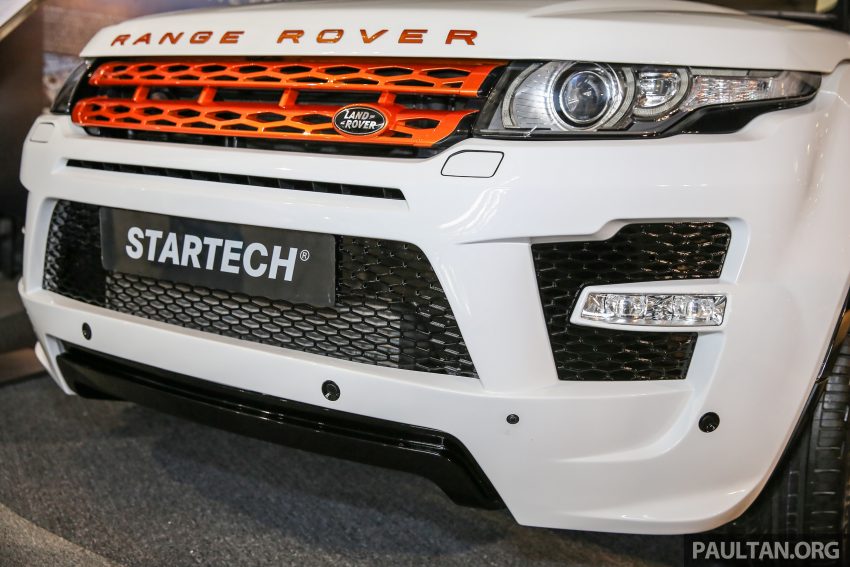 Range Rover Evoque专属STARTECH改装套件面市，全套价格RM56k，包含原厂提供的3年或10万公里保固服务。 5652