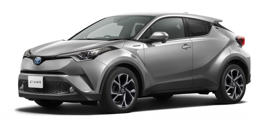 Toyota C-HR日本年尾上市，2种动力、8种车身颜色选择。 8397