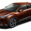 Toyota C-HR日本年尾上市，2种动力、8种车身颜色选择。