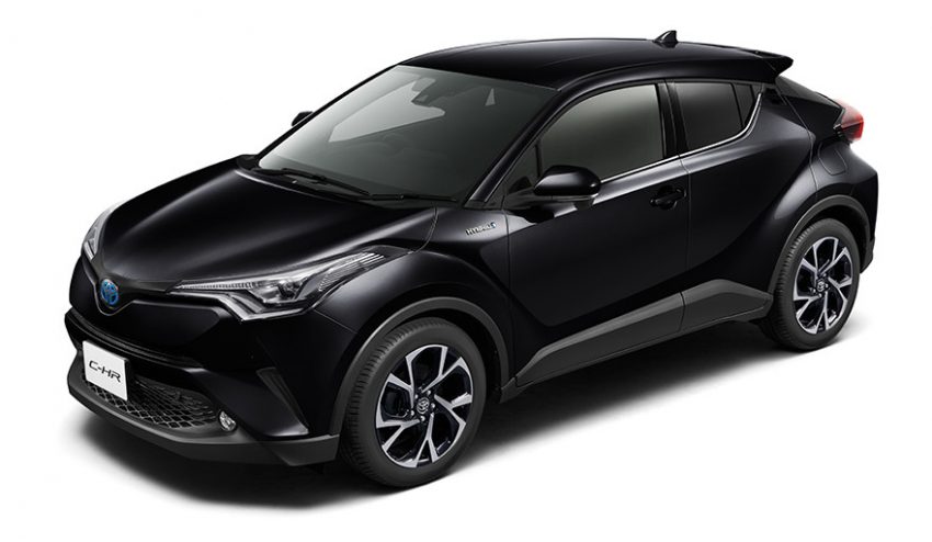 Toyota C-HR日本年尾上市，2种动力、8种车身颜色选择。 8396