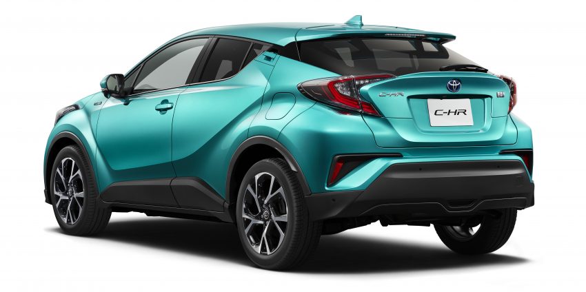 Toyota C-HR日本年尾上市，2种动力、8种车身颜色选择。 8400