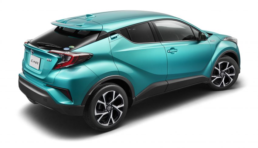 Toyota C-HR日本年尾上市，2种动力、8种车身颜色选择。 8401