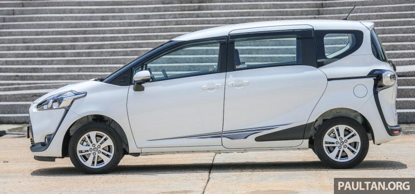 新车图集：7人座MPV Toyota Sienta G，家庭入门之选。 6116