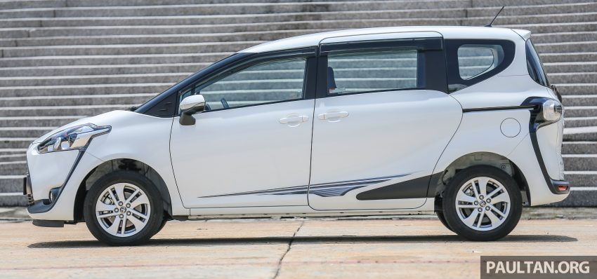 新车图集：7人座MPV Toyota Sienta G，家庭入门之选。 6118