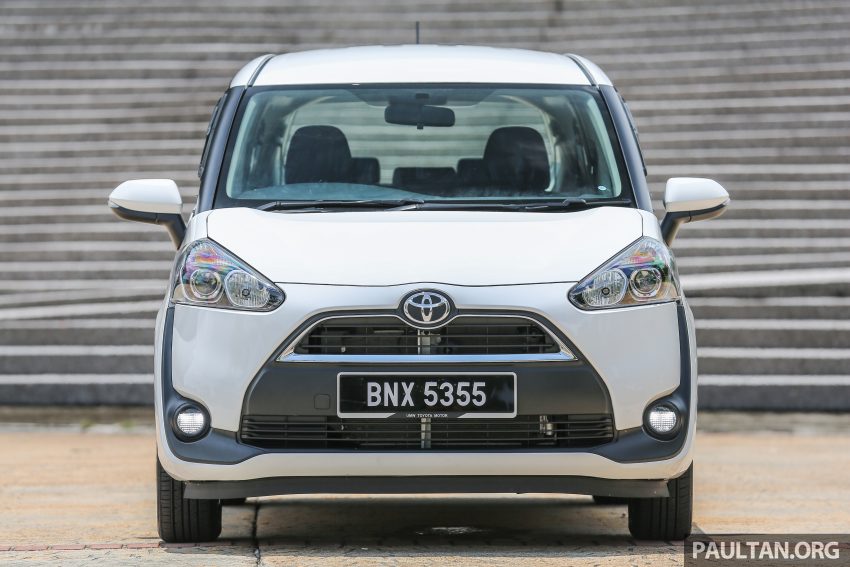 新车图集：7人座MPV Toyota Sienta G，家庭入门之选。 6106
