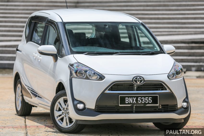 新车图集：7人座MPV Toyota Sienta G，家庭入门之选。 6107