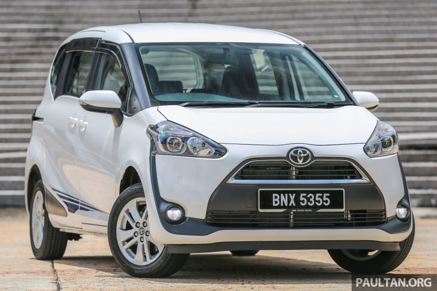 新车图集：7人座MPV Toyota Sienta G，家庭入门之选。 6108