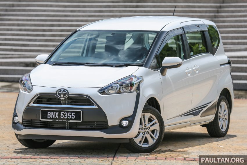 新车图集：7人座MPV Toyota Sienta G，家庭入门之选。 6109