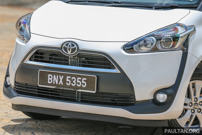 新车图集：7人座MPV Toyota Sienta G，家庭入门之选。 6111