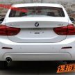 BMW 118i Sedan中国即将上市，采用三缸引擎＋前驱！
