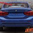 BMW 118i Sedan中国即将上市，采用三缸引擎＋前驱！