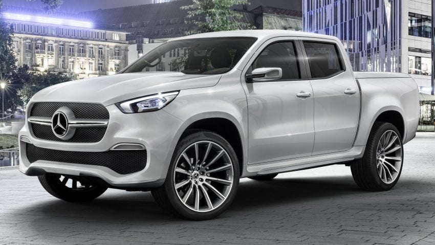 Mercedes-Benz X-Class，首款Pick-up概念车正式发布。 11143