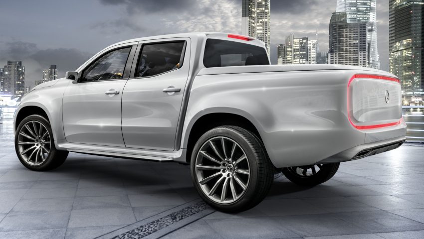 Mercedes-Benz X-Class，首款Pick-up概念车正式发布。 11145