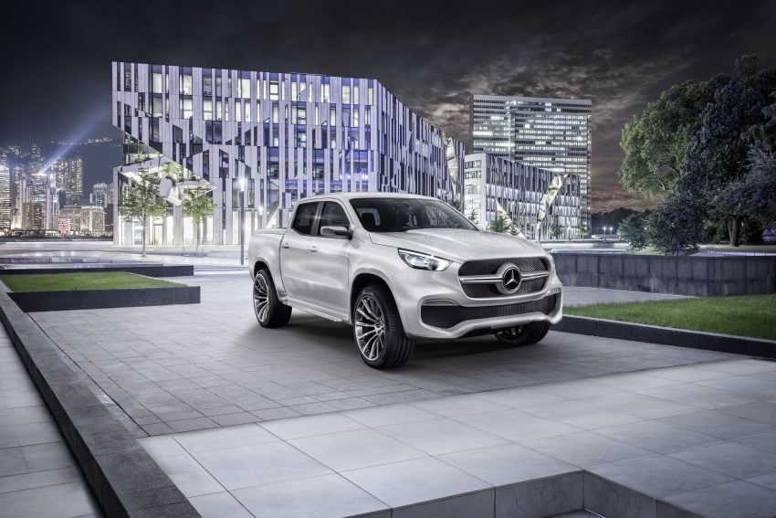 Mercedes-Benz X-Class，首款Pick-up概念车正式发布。 11146