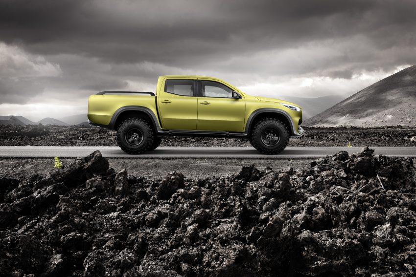 Mercedes-Benz X-Class，首款Pick-up概念车正式发布。 11150