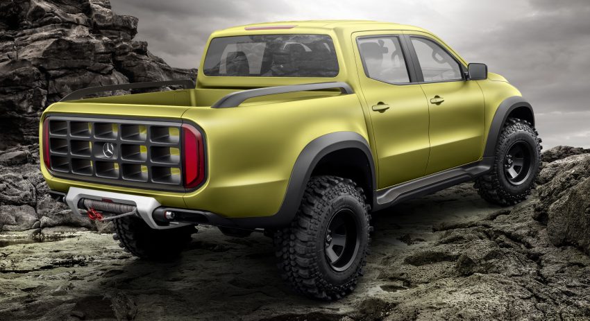 Mercedes-Benz X-Class，首款Pick-up概念车正式发布。 11151