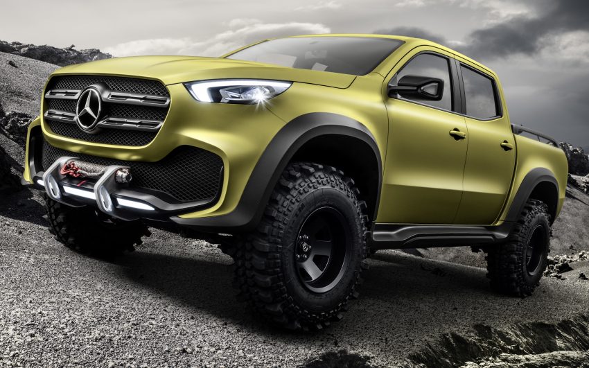 Mercedes-Benz X-Class，首款Pick-up概念车正式发布。 11152