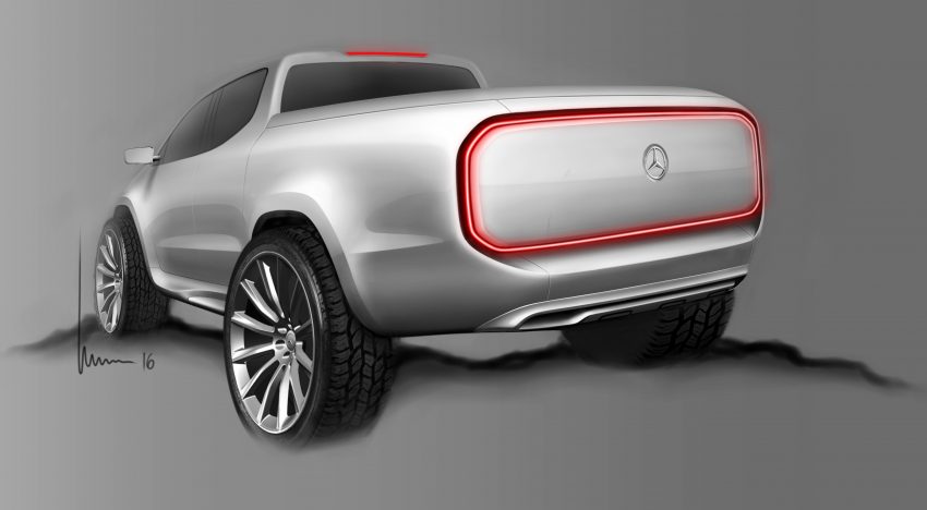 Mercedes-Benz X-Class，首款Pick-up概念车正式发布。 11160