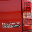 小改款Chevrolet Colorado本地面市，价格RM99.9k起！